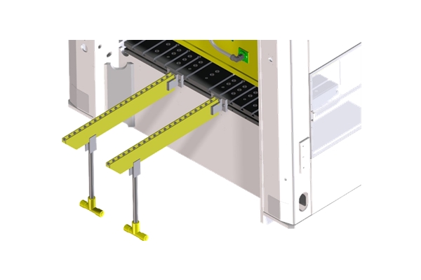 B-WARE  Dosenpresse N8019 Wandgerät Edelstahl L 285 mm